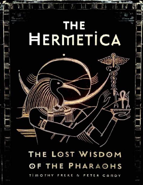 thoth hermes pdf|The Hermetica: The Lost Wisdom of the Pharaohs .